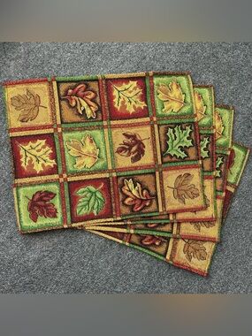 Autumn Leaf Tapestry Placemats